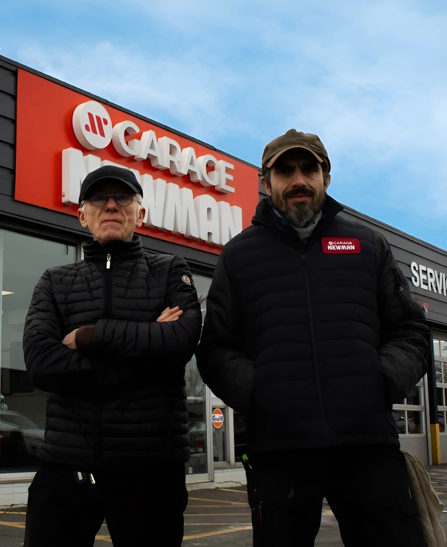 Philippe et Felipe - Garage Newman owners